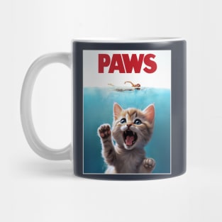 PAWS the pawsome movie parody poster Mug